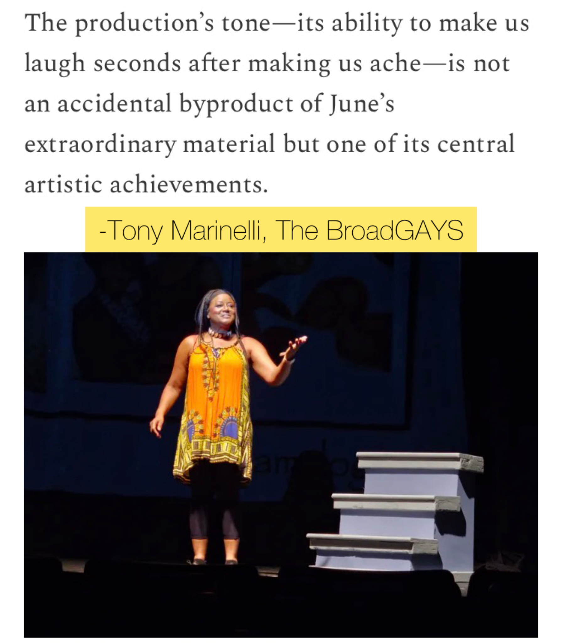 The BroadGays review — Tony Marinelli