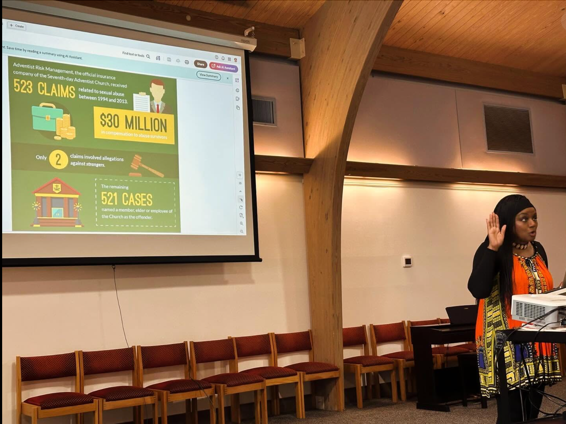 St Luke's presentation on abuse awareness