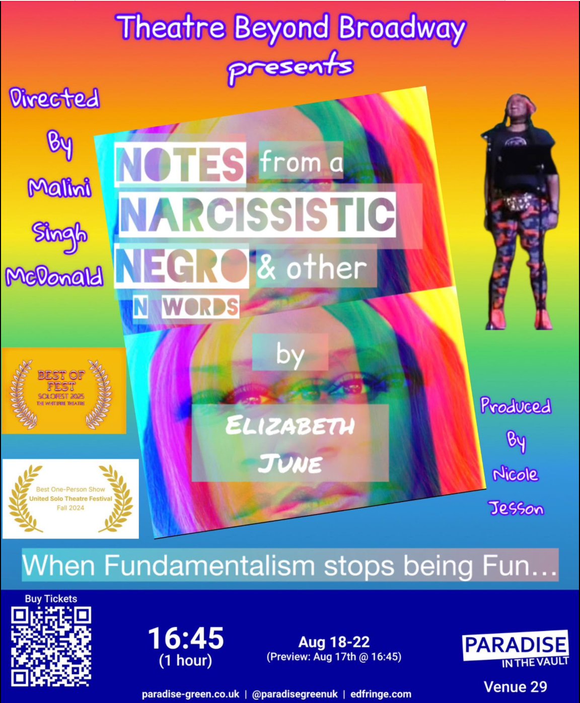 Edinburgh Fringe Festival poster